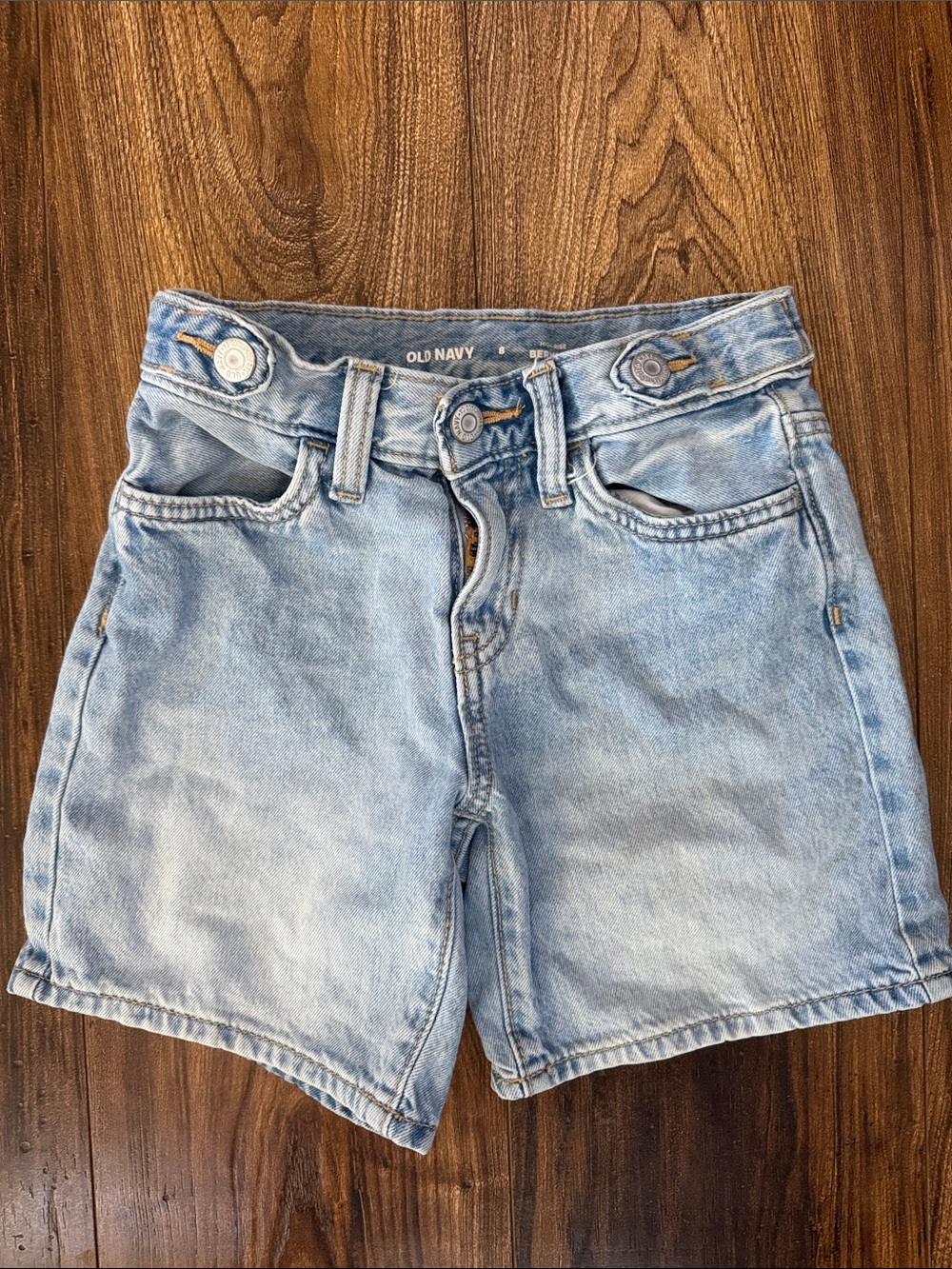 Old Navy Faded Light Blue Denim Shorts